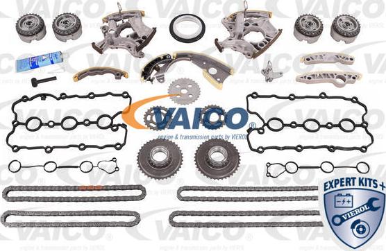 VAICO V10-10011 - Комплект цепи привода распредвала autospares.lv