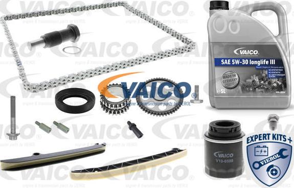 VAICO V10-10013 - Комплект цепи привода распредвала autospares.lv