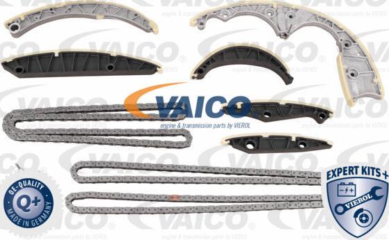 VAICO V10-10021-BEK - Комплект цепи привода распредвала autospares.lv