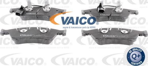 VAICO V10-8299 - Тормозные колодки, дисковые, комплект autospares.lv