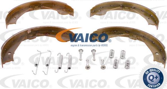 VAICO V10-8265 - Комплект тормозных колодок, барабанные autospares.lv