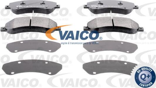 VAICO V10-2455 - Тормозные колодки, дисковые, комплект autospares.lv