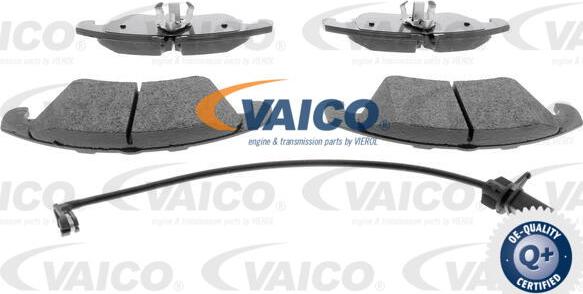 VAICO V10-2458 - Тормозные колодки, дисковые, комплект autospares.lv