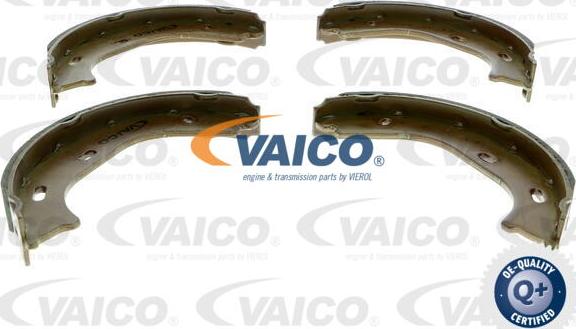 VAICO V30-0492 - Комплект тормозных колодок, барабанные autospares.lv