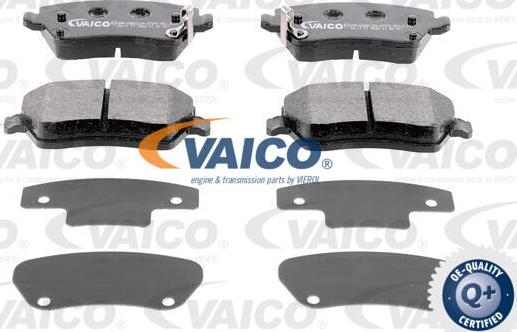 VAICO V38-0149 - Тормозные колодки, дисковые, комплект autospares.lv