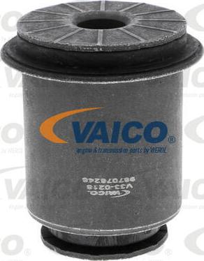 VAICO V33-0218 - Сайлентблок, рычаг подвески колеса autospares.lv