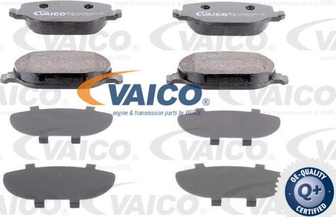 VAICO V24-0097 - Тормозные колодки, дисковые, комплект autospares.lv