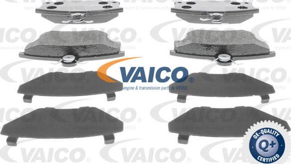 VAICO V24-0063 - Тормозные колодки, дисковые, комплект autospares.lv