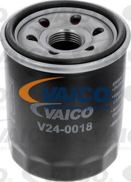 VAICO V24-0018 - Масляный фильтр autospares.lv