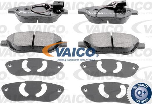 VAICO V24-0152 - Тормозные колодки, дисковые, комплект autospares.lv