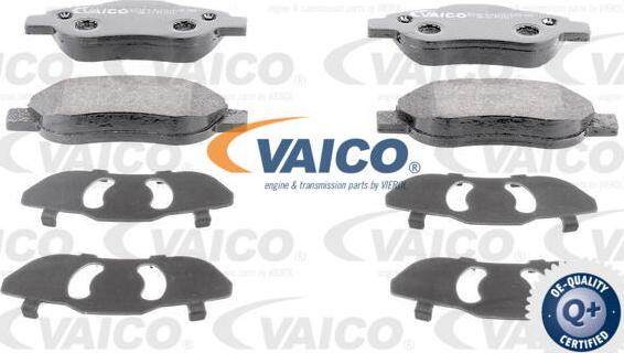 VAICO V24-0101 - Тормозные колодки, дисковые, комплект autospares.lv