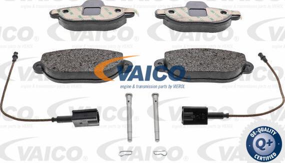 VAICO V24-1208 - Тормозные колодки, дисковые, комплект autospares.lv