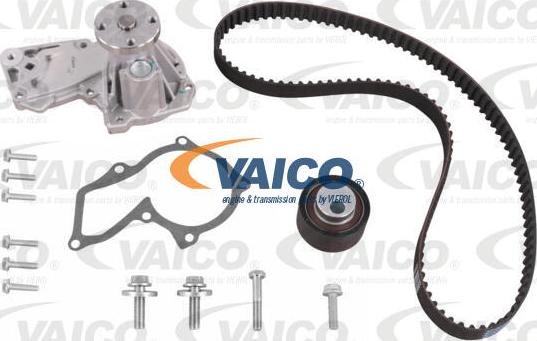 VAICO V25-50041-BEK - Водяной насос + комплект зубчатого ремня ГРМ autospares.lv