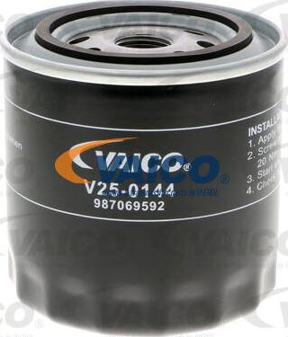 VAICO V25-0144 - Масляный фильтр autospares.lv