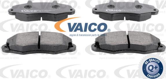 VAICO V25-0252 - Тормозные колодки, дисковые, комплект autospares.lv