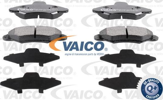VAICO V25-0285 - Тормозные колодки, дисковые, комплект autospares.lv