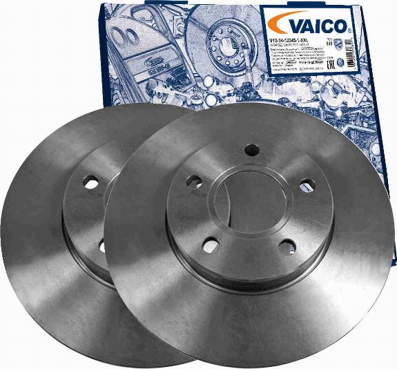 VAICO V25-80017 - Тормозной диск autospares.lv