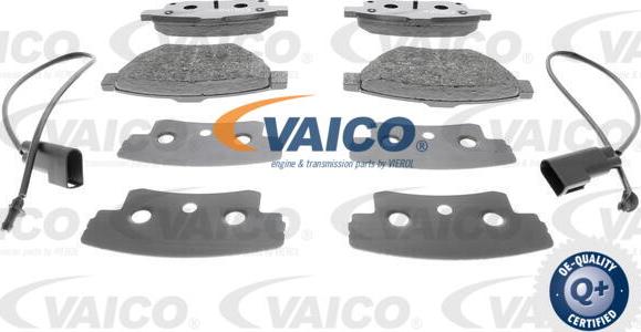 VAICO V25-8127 - Тормозные колодки, дисковые, комплект autospares.lv