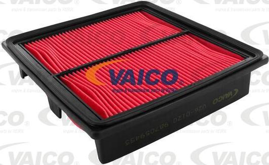 VAICO V26-0120 - Воздушный фильтр, двигатель autospares.lv