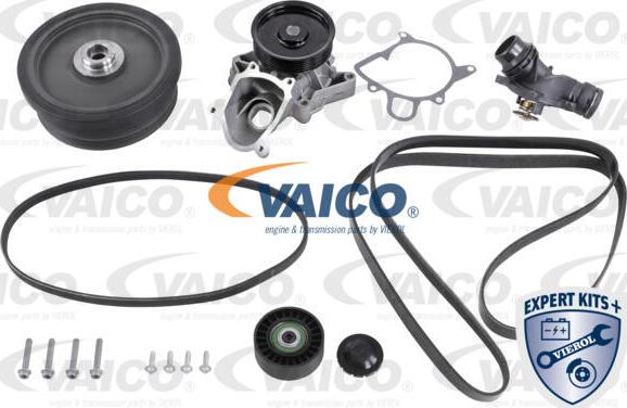 VAICO V20-50104-BEK - Водяной насос + комплект зубчатого ремня ГРМ autospares.lv