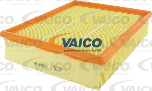 VAICO V20-0607 - Воздушный фильтр, двигатель autospares.lv