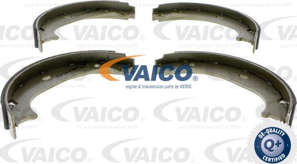 VAICO V20-0078 - Комплект тормозных колодок, барабанные autospares.lv