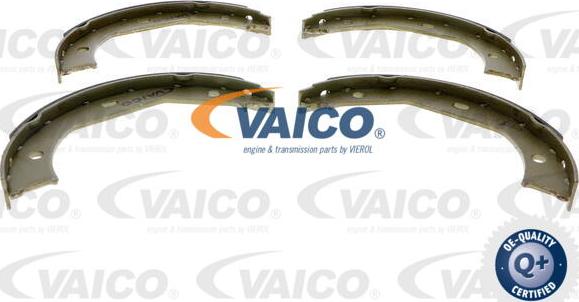 VAICO V20-0283 - Комплект тормозных колодок, барабанные autospares.lv