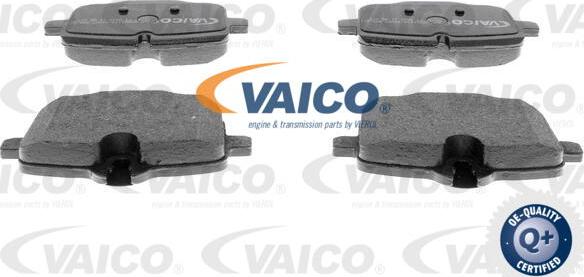 VAICO V20-1465 - Тормозные колодки, дисковые, комплект autospares.lv