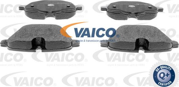 VAICO V20-1467 - Тормозные колодки, дисковые, комплект autospares.lv