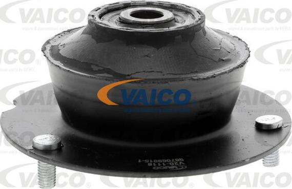 VAICO V20-1116 - Опора стойки амортизатора, подушка autospares.lv