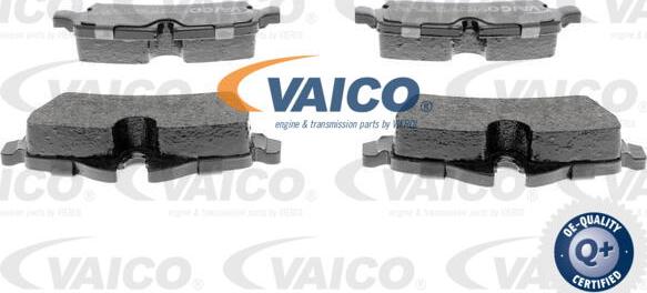 VAICO V20-8161 - Тормозные колодки, дисковые, комплект autospares.lv