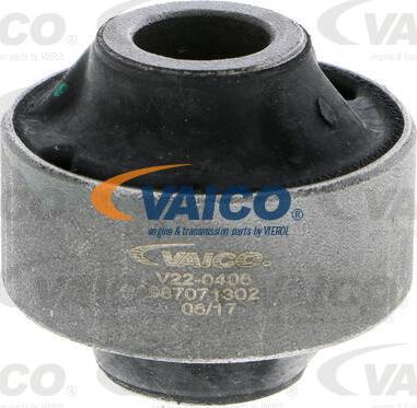 VAICO V22-0406 - Сайлентблок, рычаг подвески колеса autospares.lv