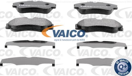 VAICO V22-0099 - Тормозные колодки, дисковые, комплект autospares.lv