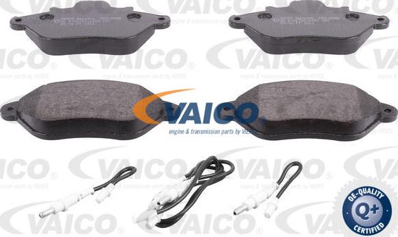 VAICO V22-0095 - Тормозные колодки, дисковые, комплект autospares.lv