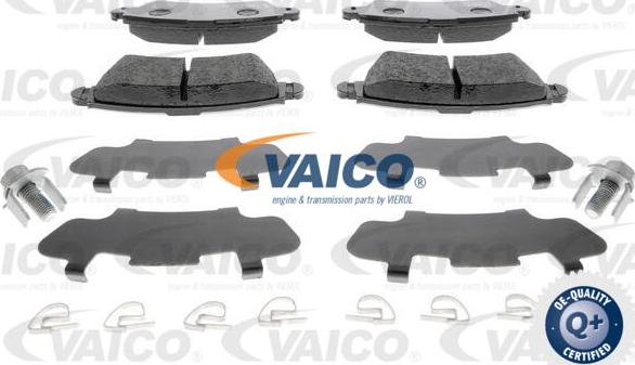 VAICO V22-0093 - Тормозные колодки, дисковые, комплект autospares.lv