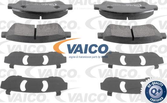 VAICO V22-0083 - Тормозные колодки, дисковые, комплект autospares.lv