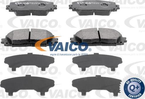 VAICO V70-0036 - Тормозные колодки, дисковые, комплект autospares.lv