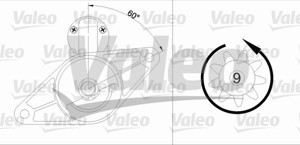 Valeo 455902 - Стартер autospares.lv