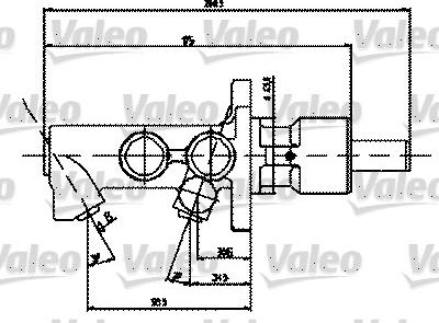 Valeo 402228 - Главный тормозной цилиндр autospares.lv