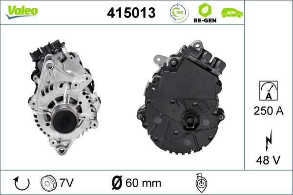 Valeo 415013 - Пусковой генератор autospares.lv