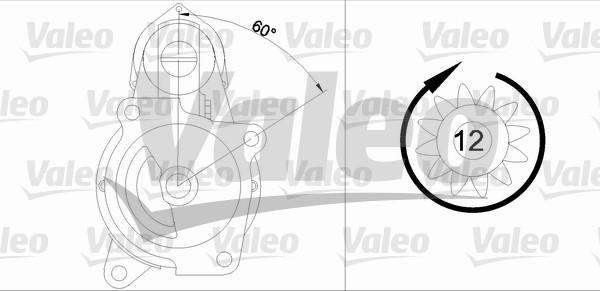 Valeo 436094 - Стартер autospares.lv