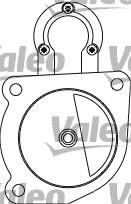 Valeo 436096 - Стартер autospares.lv