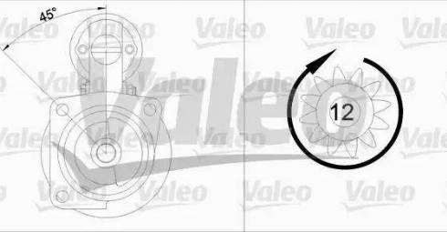 Valeo 436098 - Стартер autospares.lv