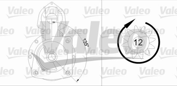 Valeo 436092 - Стартер autospares.lv