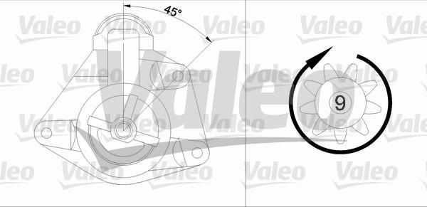 Valeo 436089 - Стартер autospares.lv