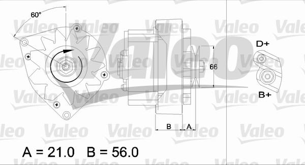 CITROËN 436134 - Генератор autospares.lv