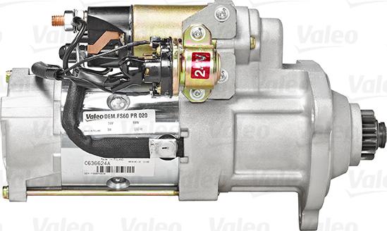 Valeo 438250 - Стартер autospares.lv