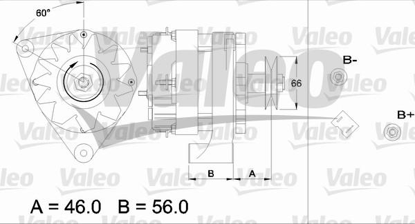 Valeo 433429 - Генератор autospares.lv