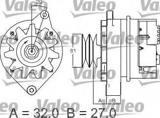 Valeo 433475 - Генератор autospares.lv