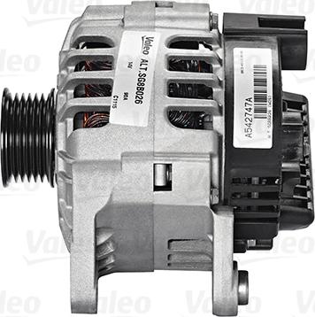 Valeo 437445 - Генератор autospares.lv